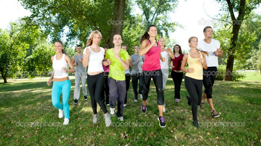 Jogging group